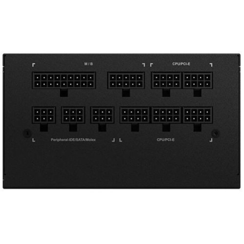 Блок питания Gigabyte UD1000GM (GP-UD1000GM) ATX 1000W 80+ gold (24+4+4pin) APFC 120mm fan 8xSATA Cab Manag RTL