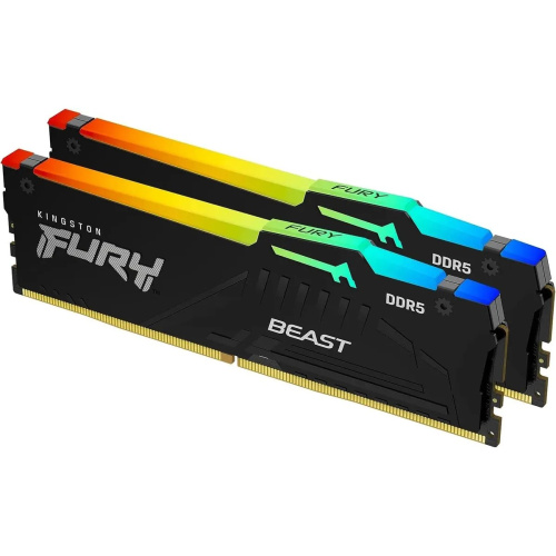 ОЗУ Kingston Fury Beast KF556C40BWAK2-64 DDR5 - 2x 32ГБ 5600МГц, DIMM, Ret
