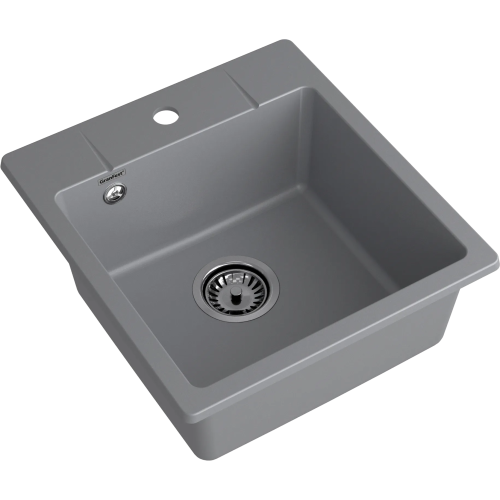 Кухонная мойка GRANFEST Urban 245 dark gray