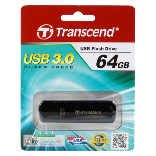 USB-флешка Transcend 64Gb Jetflash 700 TS64GJF700 USB3.0 черный