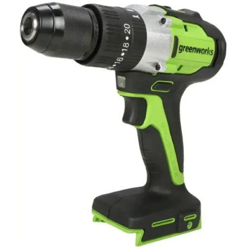 Дрель-шуруповерт Greenworks GD24DD60 (3704107CUB) с АКБ и ЗУ