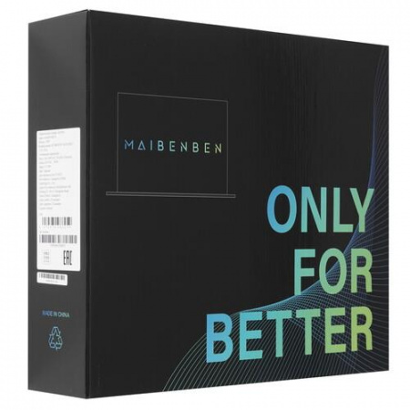 16" Ноутбук Maibenben P687 черный