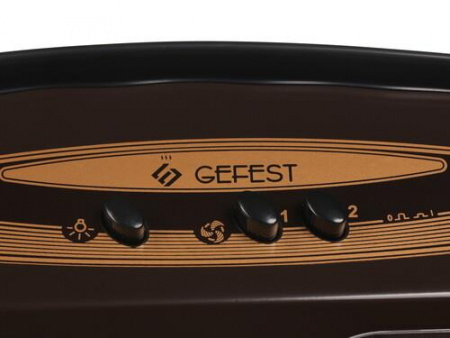 Вытяжка каминная Gefest ВВ 2 К17 коричневый/золотистый