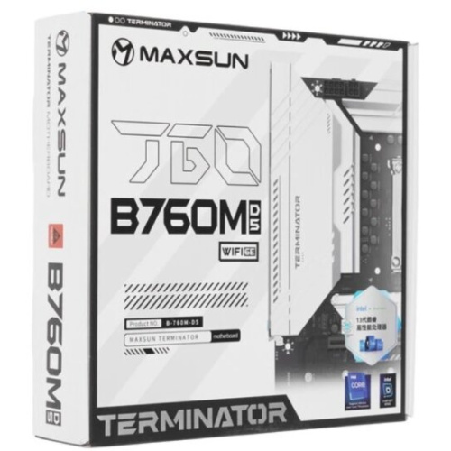 Материнская плата MAXSUN MS-Terminator B760M D5 Wifi 6E