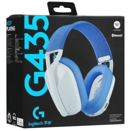 Беспроводные наушники Logitech G435 белый