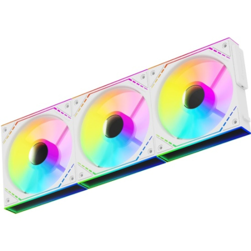 Комплект вентиляторов (3 шт.) Thermalright TL-M12QRW-S X3 (Pack of 3) (TRTLM12QRWS.3P) / Reverse / ARGB / 120mm PWM