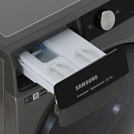 Стиральная машина Samsung WW80AG6L28BXLP серый