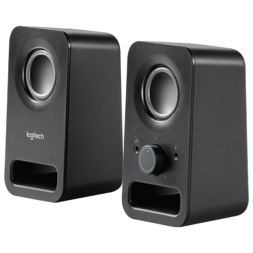 Колонки Logitech Z150 2.0 черный 3Вт
