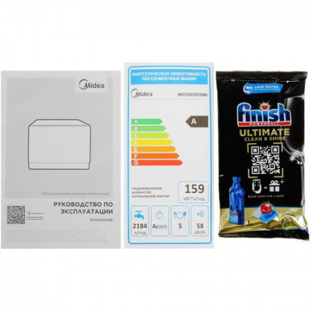 Посудомоечная машина Midea MCFD55S550Bi черный