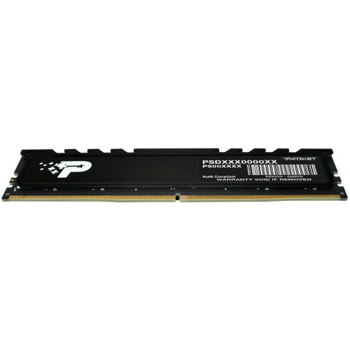 ОЗУ Patriot Signature Premium PSP516G560081H1 DDR5 16GB 5600MHz RTL PC5-44800 CL46 DIMM 288-pin 1.1В single rank с радиатором Ret