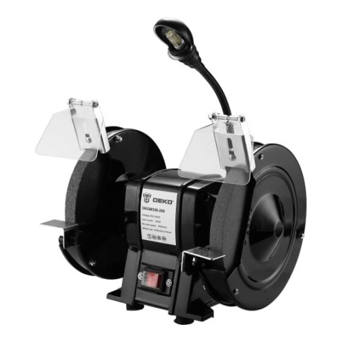 Станок заточной DEKO DKGM400-200 с лампой (063-4324)