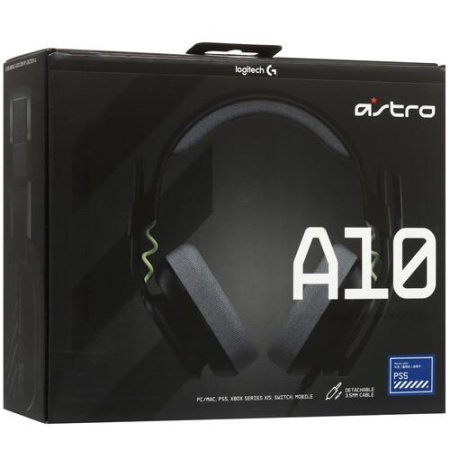 Проводные наушники Logitech G Astro A10 черный