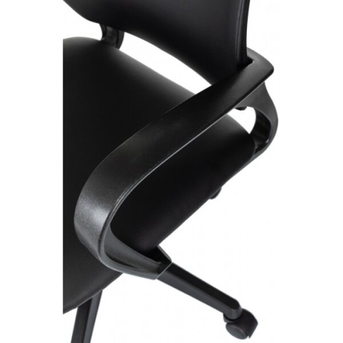 Кресло Бюрократ CH-695N/BLACK-PU черный экокожа крестов. пластик