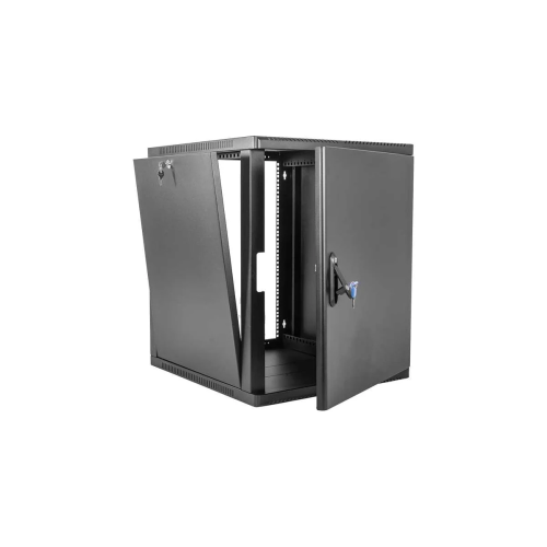 Шкаф коммутационный ЦМО ШРН-15.650.1-9005 настенный 15U 600x658мм черный