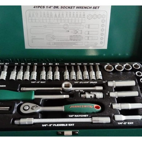 Набор инструментов Jonnesway S04H2141S 41 предмет (жесткий кейс)