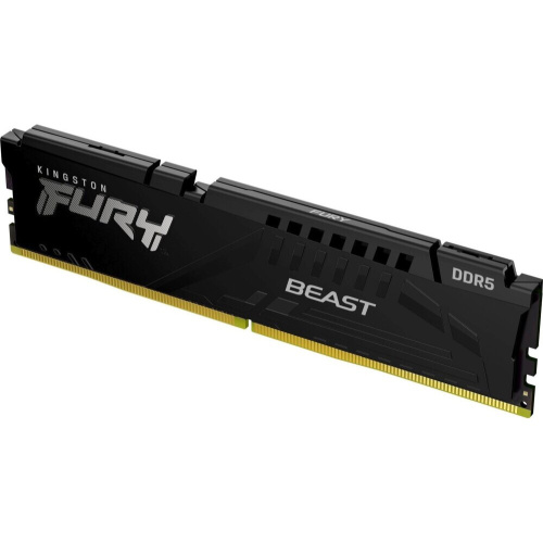 ОЗУ Kingston Fury Beast Black EXPO CL34 (KF568C34BBE-16) DDR 5 DIMM 16Gb PC54400, 6800Mhz, (retail)