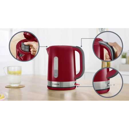 Электрочайник Bosch TWK6A514 красный