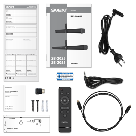Саундбар SVEN SB-2035 черный