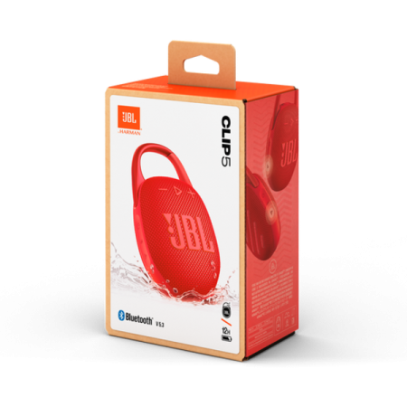 Портативная акустическая система JBL Clip 5 красный