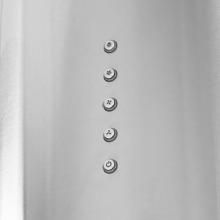 Вытяжка пристенная Haier HVX-W481LX серебристый