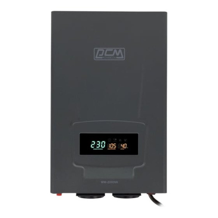 Стабилизатор напряжения POWERCOM WM-2000VA графитовый