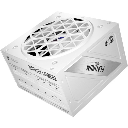 Блок питания 1STPLAYER NGDP Platinum 1300W White (HA-1300BA3-WH) / ATX3.0, APFC, 80 Plus Platinum, SR + LLC + DC-DC, 120mm fan, full modular