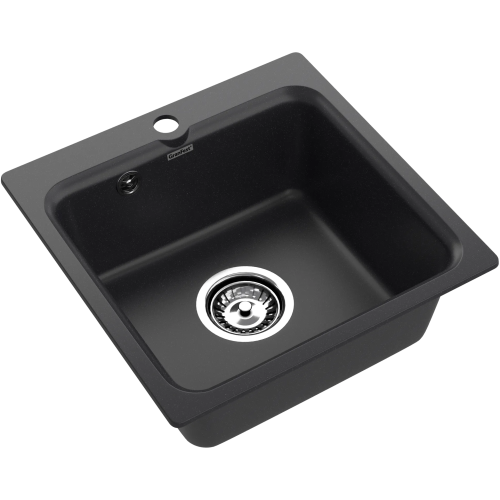 Кухонная мойка GranFest Smart 430 GF-Smart 430 мрамор, черный