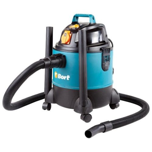 Строительный пылесос Bort BSS-1220-Pro синий
