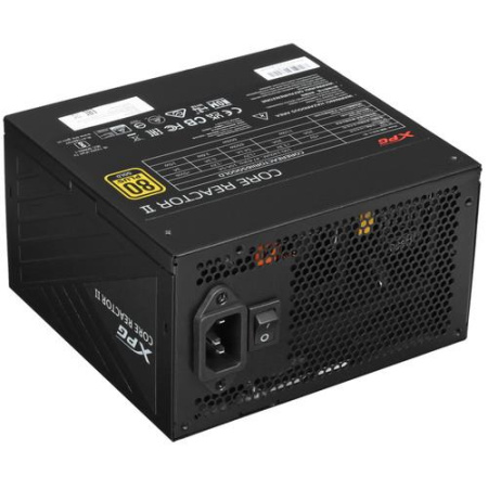 Блок питания ADATA XPG CORE REACTOR II 650 GOLD [COREREACTORII650G-BKCEU] черный