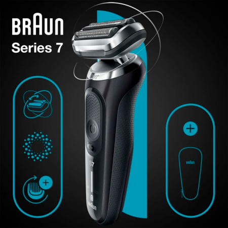 Электробритва Braun 71-N1000S черный
