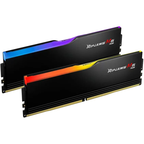ОЗУ G.SKILL Ripjaws M5 RGB (F5-6400J3239F48GX2-RM5RK) 96GB (2x48GB) DDR5 6400MHz CL32 (32-39-39-102) 1.35V / Black