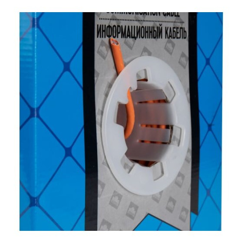 Кабель витая пара Rexant 01-0050 UTP 4PR 23AWG CAT6 нгА-HF LSZH бухта 305м