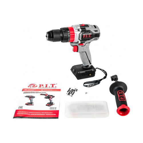 Гайковерт ударный бесщеточный PIW20H-300B/1, аккумуляторный, (ЗУ, кейс)