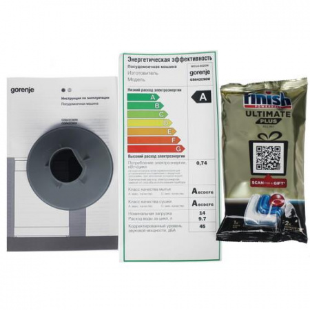 Посудомоечная машина Gorenje GS642C90W белый