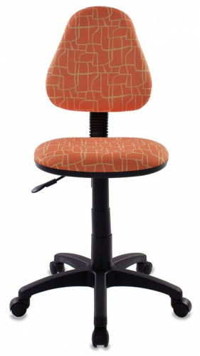 Кресло детское Бюрократ KD-4-F/Giraffe оранжевый жираф