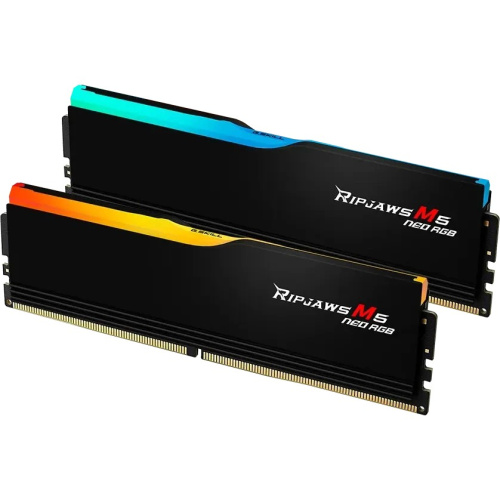 ОЗУ G.SKILL Ripjaws M5 RGB (F5-6000J2836G16GX2-RM5RK) 32GB (2x16GB) 6000MHz DDR5 CL28 (28-36-36-96) 1.40V / Black