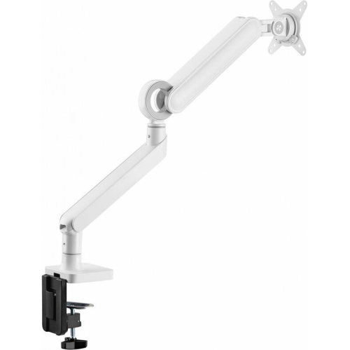 Кронштейн для мониторов Ultramounts UM 719W белый 17"-35" макс.10.5кг крепление к столешнице поворот и наклон