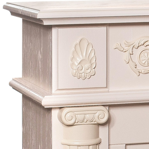 Электрокамин RealFlame Attica WT айвори с очагом 3D Cassette 630