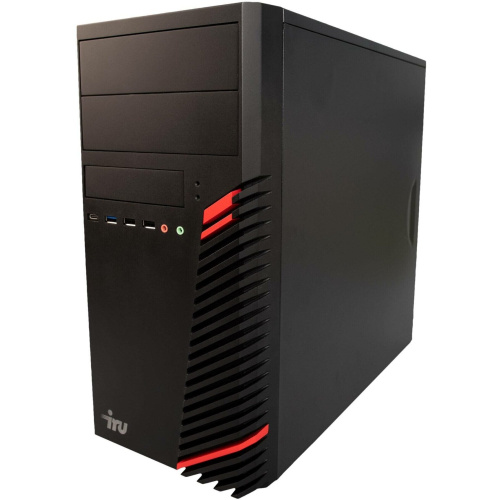 ПК IRU Corp 312 (1679790) MT PG G6405 (4.1) 4Gb 4Tb+500Gb UHDG 610 Free DOS GbitEth 400W черный