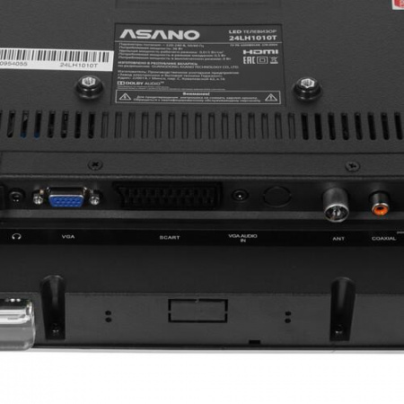 LED-телевизор Asano 24LH1010T черный