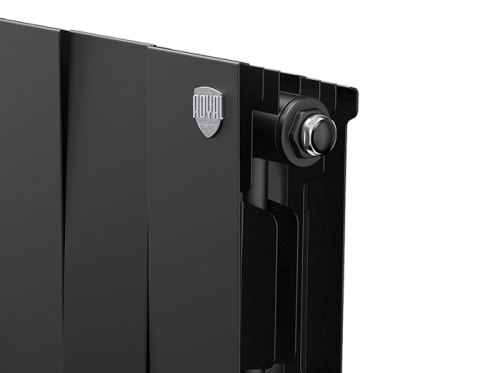 Биметаллический радиатор отопления  Royal Thermo Pianoforte 200 20 Секций Noir Sable