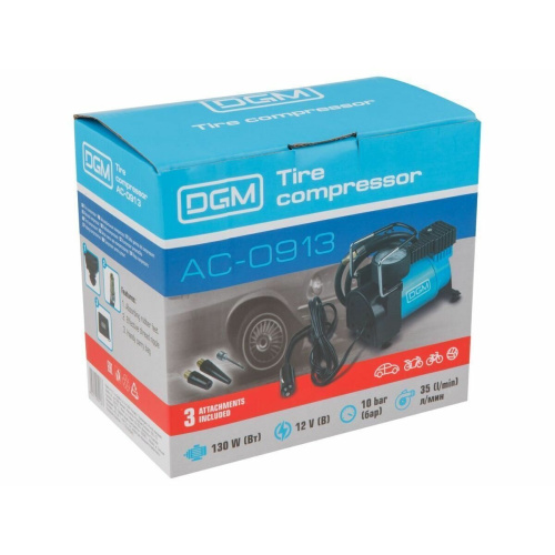 Компрессор автомобильный DGM AC-0913