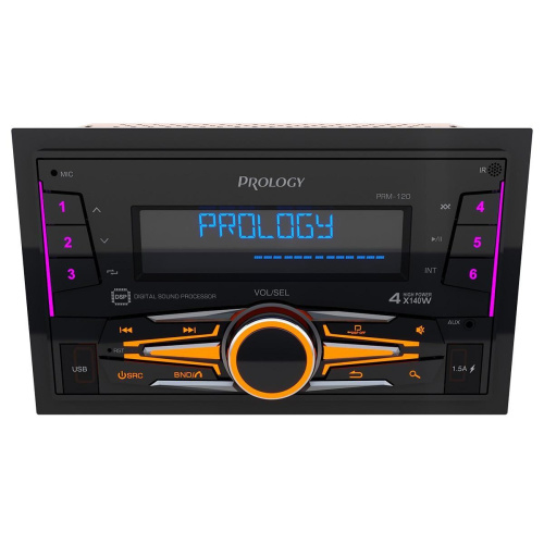 Автомагнитола Prology PRM-120 2DIN 4x140Вт v4.2 DSP 3 (PRPRM120)