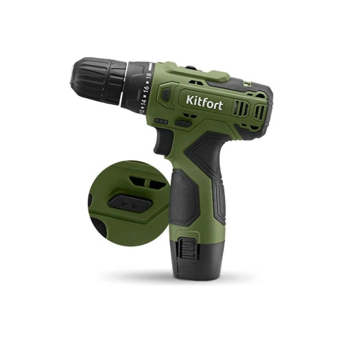 Аккумуляторная дрель-шуруповерт KITFORT КТ-6503