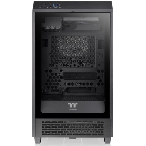 Корпус Thermaltake The Tower 200 (CA-1X9-00S1WN-00) черный без БП miniITX 11x120mm 5x140mm 2xUSB3.0 1xUSB3.1 audio bott PSU
