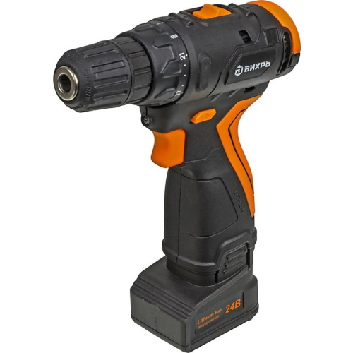 Дрель-шуруповерт Вихрь ДА-24Л-2К/Б