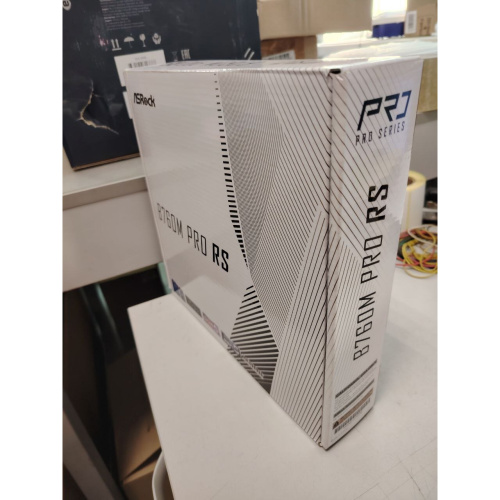 УЦ MB s1700 ASRock B760M Pro RS Intel B760, 4xDDR5-4800МГц, 2xPCI-Ex16, 3xM.2 (плохая упаковка, восстановление работоспособности ножек на сокете)