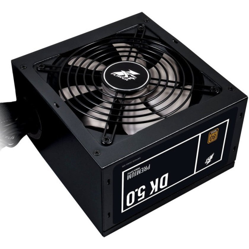 Блок питания 1STPLAYER DK Premium 500W ATX 2.4, APFC, 80 Plus Bronze, 120mm fan PS-500AX