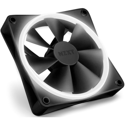 Кулер NZXT F120 RGB Duo Triple Pack (RF-D12TF-B1) (120x120x25mm, 4-pin PWM, 48.58CFM, 29dBA, 1800RPM, White, 3pcs)