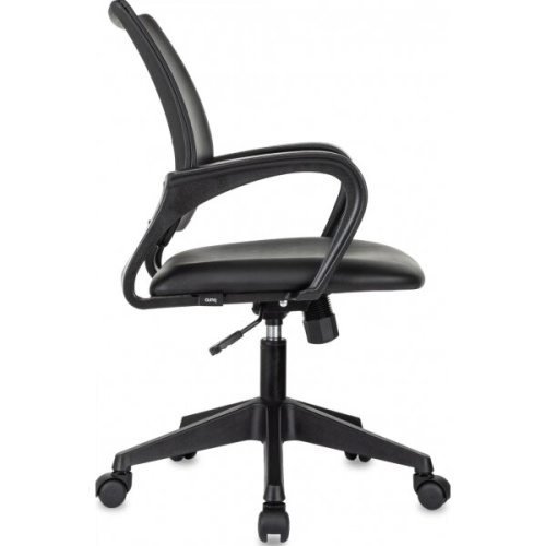Кресло Бюрократ CH-695N/BLACK-PU черный экокожа крестов. пластик
